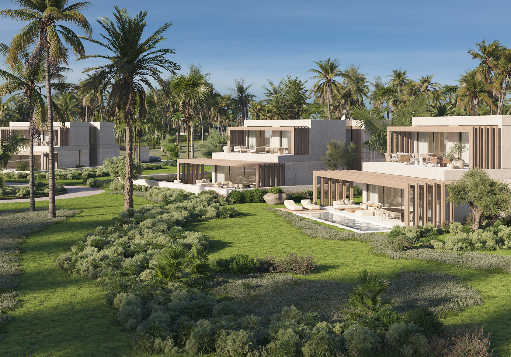 Villas crafted to offer open, airy living spaces with a sense of calm.