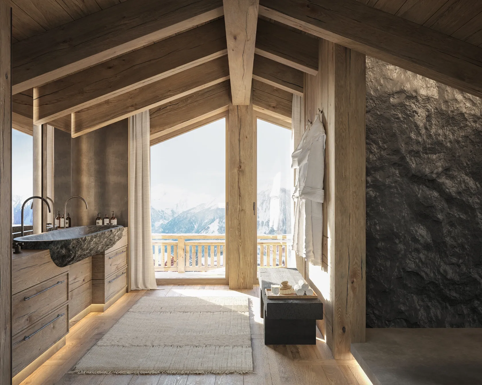 COURCHEVEL VILLA - DESK