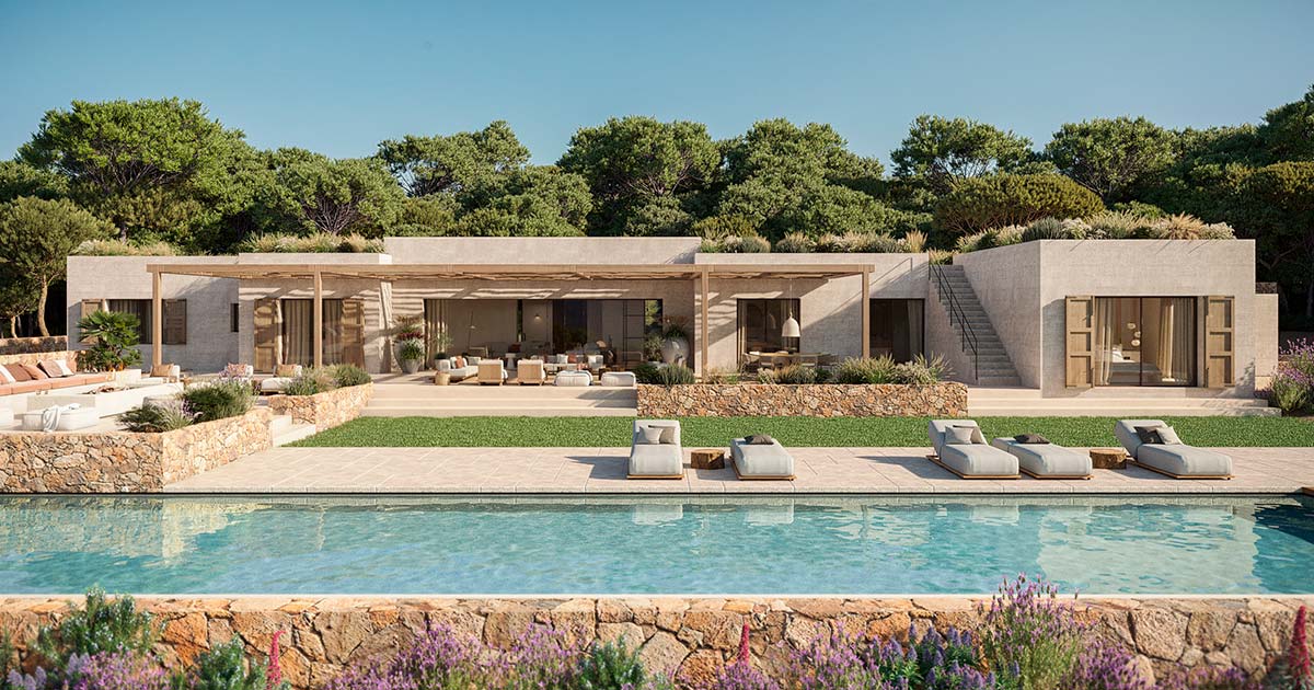 Villa Cala Comte: Architecture and Interior Design Project in Ibiza