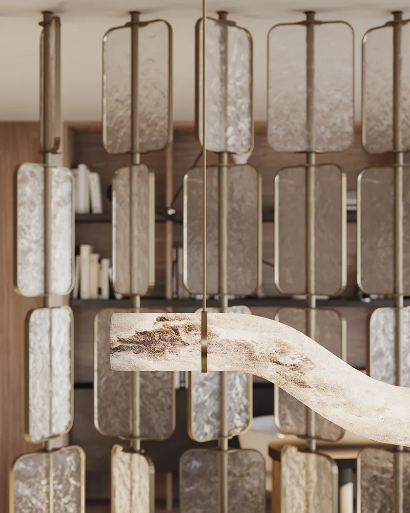 Glass panels enhance light and openness