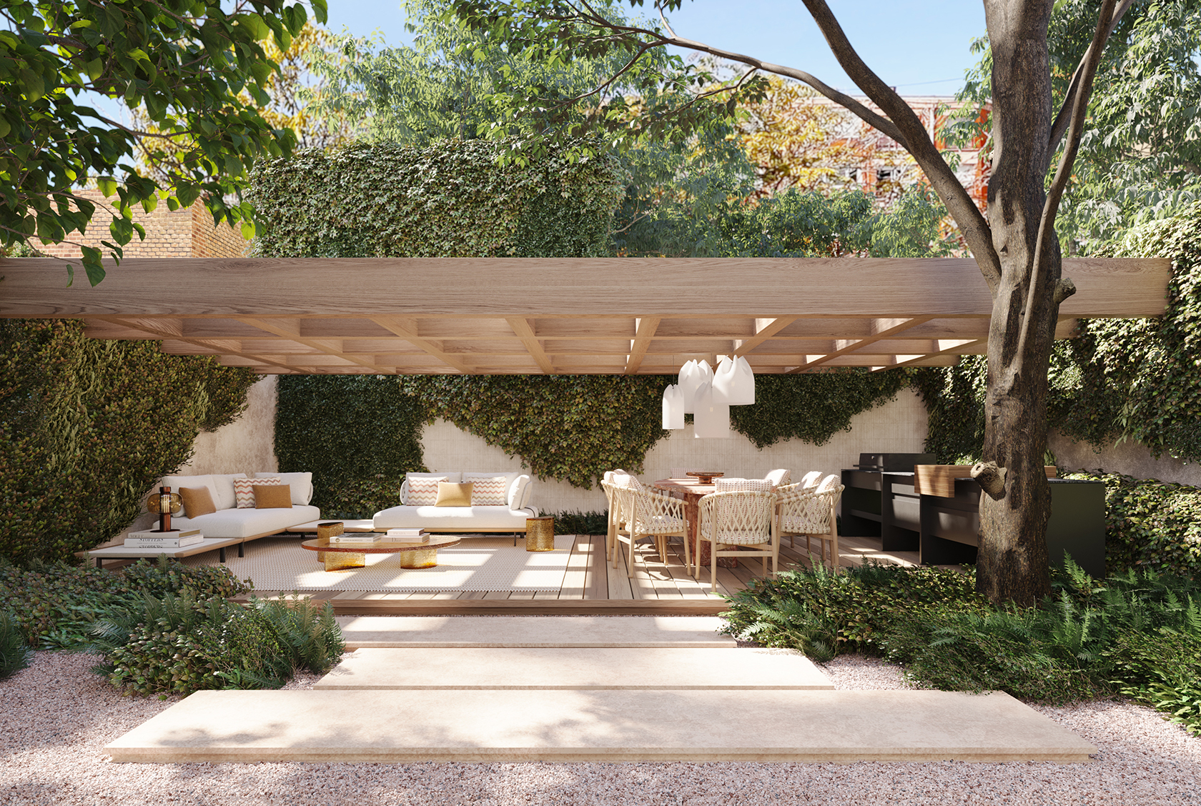 Proyecto de arquitectura y diseño de interiores de una vivienda ...